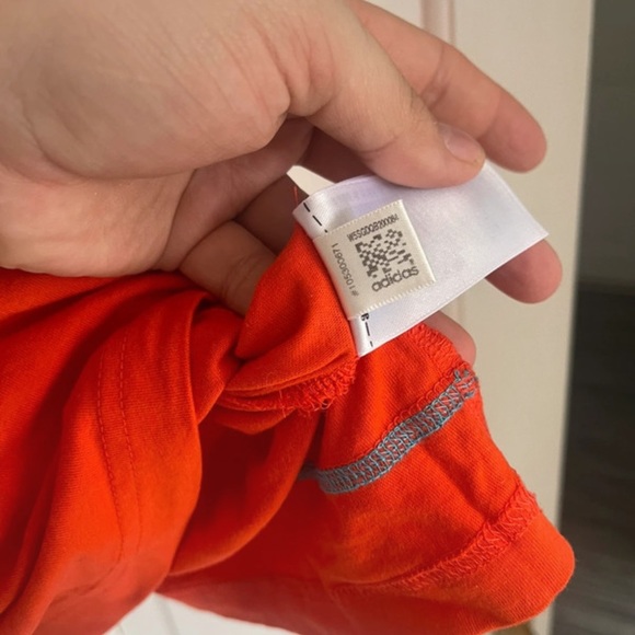 ORANGE Adidas Olympic T-shirt London 2012 Size L - Picture 10 of 10